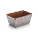 Moule a cake en inox perfore Air System® a fond demontable 15 x 8.6 x 7.5 cm ave