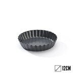 Moule a ini tartelette fixe en acier antiadhesif o 12cm