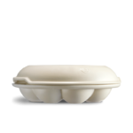 Moule Pain couronne en ceramique 30,4x10,3 cm Blanc Lin