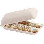 Moule Ciabatta en ceramique39x23 cm Blanc Lin