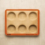 Moule en silicone alimentaire 6 grands ronds