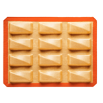 Moule en silicone alimentaire 12 Barres torsadees