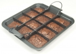 Moule metal 12 parts de brownies