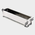 Moule a pate en croute pliable a charnieres en inox plein Geoforme 24 x 5 x 6 cm