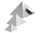 Moule pyramide inox 12 cm