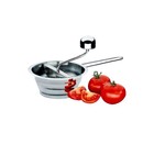Moulin a legumes 'Baby' K&uuml;chenprofi en inox 14 cm- Livre avec 1 disque