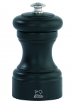 Moulin a Poivre Manuel 10 cm en Bois Noir Mat BISTRO