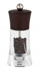 Moulin a Poivre Manuel 14 cm en Acrylique et Bois Chocolat OLERON