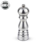 Moulin a Sel Manuel 18 cm en Inox Inox PARIS CHEF Mecanisme Zirlion