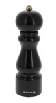 Moulin ceramique rumba noir brillant20cm