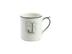 Mug J FILET BLEU MONOGRAMME