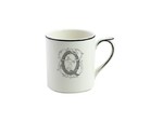Mug Q FILET BLEU MONOGRAMME