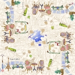 Nappe carree PARIS-PARIS