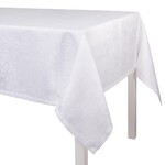 Nappe rectangulaire Le Jacquard Francais 175x250 Tivoli Blanc 100% lin