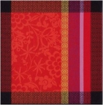 Nappe rectangulaire Le Jacquard Francais 175x320  Provence Gariguette 100% coton