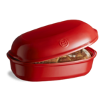 Pain Artisan en ceramique 36x24 cm Rouge Grand Cru