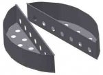 Panier a charbon (2pieces)  pour barbecue 50 cm