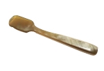 Pelle a moutarde en corne blonde 12 cm