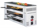 Pizza Raclette 6 personnes blanc Spring - 46 x 16 x 21.5 cm