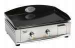 Plancha electrique plaque emaillee 5 mm - Moyen  modele  60 cm - 3500 Watts