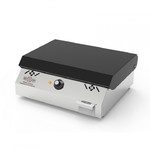 Plancha inox Garalda electrique 50 cm couvercle noir-2000 watts