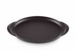 Plancha Ovale En Fonte Emaillee Noir Mat 31 cm