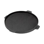 Plancha ronde reversible en fonte o 26 cm pour Big Green Egg MiniMax