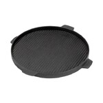Plancha ronde reversible en fonte pour Big Green Egg Small, MiniMax & Medium