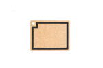 Planche a decouper 700 GS en fibre de bois naturelle/ardoise 37 x 28 cm