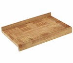 Planche a decouper en bois debout 60 x 40 cm