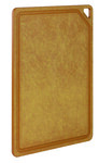 Planche a Decouper Rectangulaire Grand Modele En Fibre De Bois Avec Rigole 37 X 25.7 cm