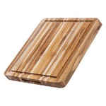 Planche a decouper TRADITION en teck avec rigole PM epaisseur - 3,8 cm Medium 41