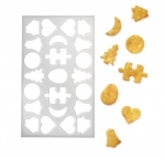 Plaque a sables (23 sables formes assorties)