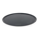 Plaque ronde en tole d'acier bleuie speciale tourtiere ou pizza  o 36 cm