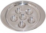 Plat 6  escargots  inox