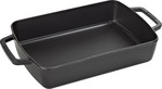 Plat a four en fonte 30 x 20 cm Staub