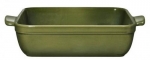 Plat a gratin olive Natural Chic 28 x 23 cm Emile Henry
