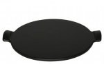 Plat a pizza stone noir o 30 cm Emile Henry