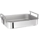 Plat a Four Roaster a 2 anses larges en inox Multiply sans accessoire 43 x 33 cm