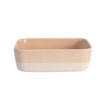 Plat M Cantine Rose Buvard 21,5*15cm / H6,5 cm