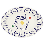 Plat ovale - L'Archipel Sentimental par Jean-Charles de Castelbajac