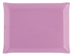 Plateau 24x16 rose