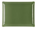 Plateau 37x28 sapin inclusion tissu