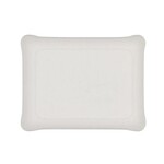 Plateau Acrylique 24 x 18 cm Lin Blanc