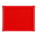 Plateau Acrylique 37 x 28 cm Lin Corail