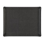 Plateau Acrylique 37 x 28 cm Lin Gris