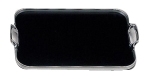 Plateau black/Silver petit modele 46x33 cm