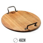 Plateau fromage en bois de fut petit modele