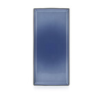 Set de 4 equinoxe assiette rect. 32,5cm bleu cirrus