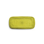 Plateau rectangulaire Jaune 43 x 21 cm